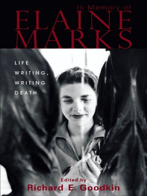 cover image of In Memory of Elaine Marks